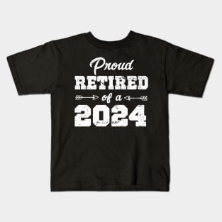 Proud retired of a 2024 Kids T-Shirt